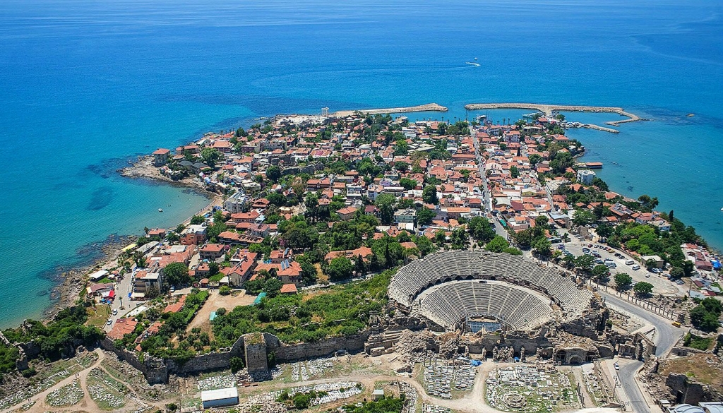 Perge Aspendos Side Manavgat Waterfall Tour (Ticket include)